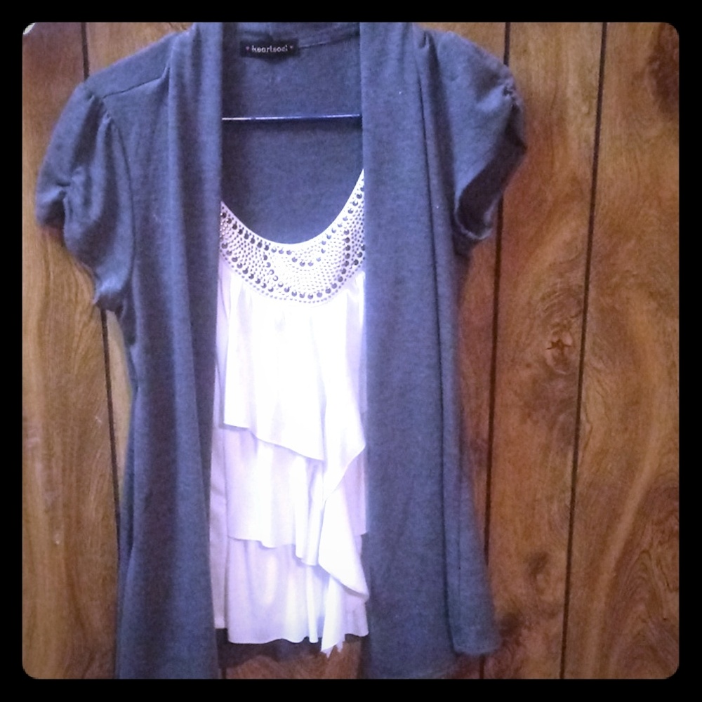 A heartsoul. Dress shirt. Size large